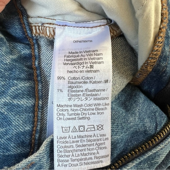 Madewell The Curvy Perfect Vintage Wide-Leg Jean in Enmore Wash Size 23 - Picture 12 of 12